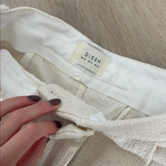 DISSH Nia Open weave trouser pant size 2 - Picture 3 of 4